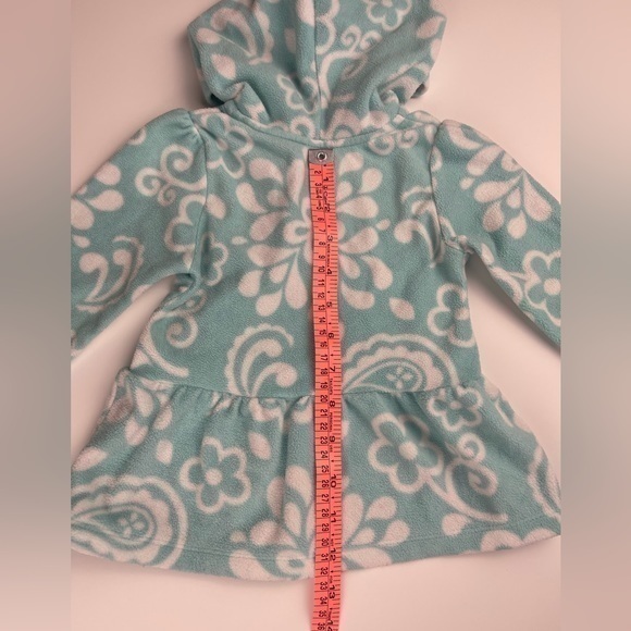 Carter's Pullover Flowy‎ Hoodie Size 18 Month Toddler Girl - Picture 4 of 5